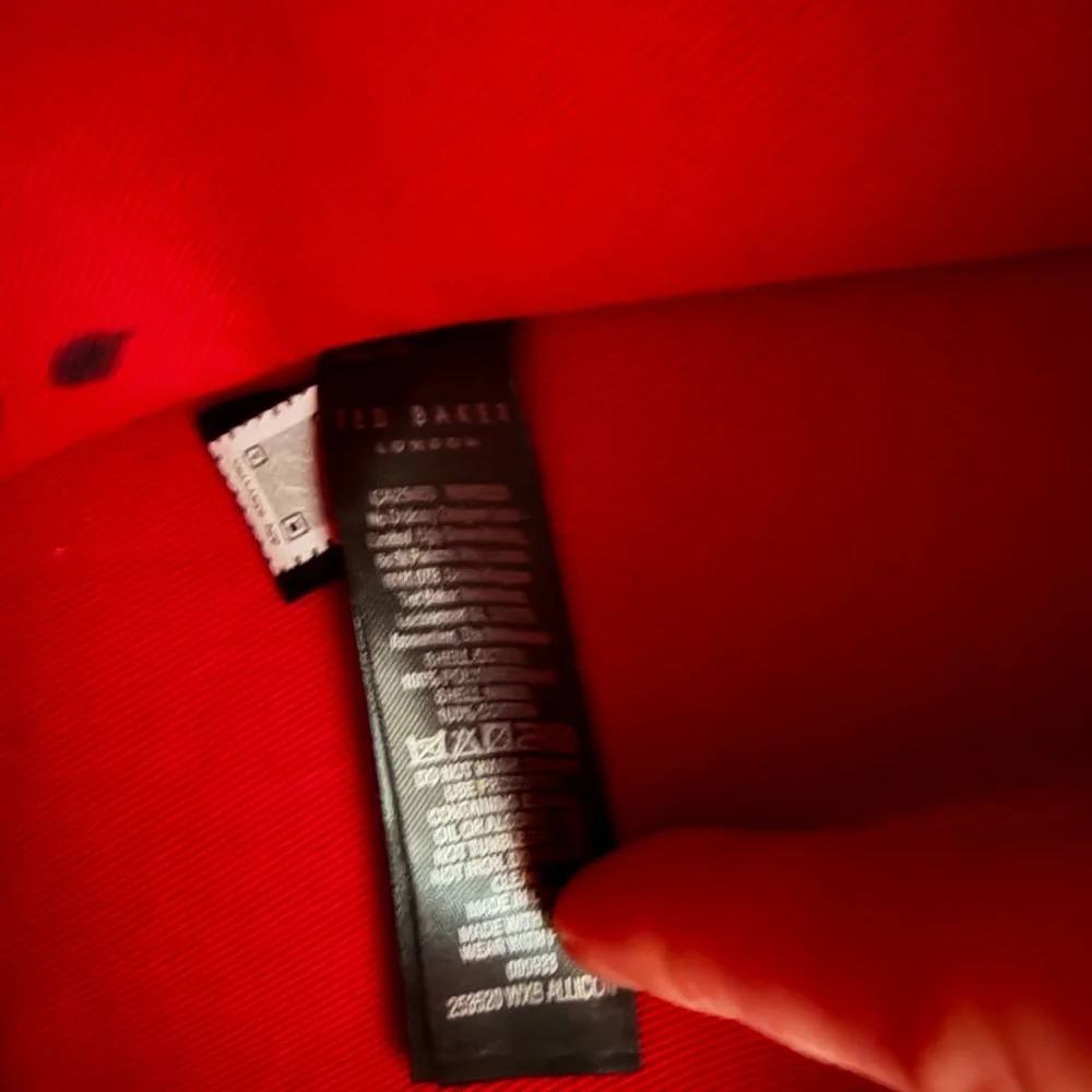 Ted Baker Red Tote Bag - Picture 7 of 7